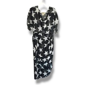 Alice’s Pig Sheer Star Maxi Dress-Base Layer Missing- Size 10